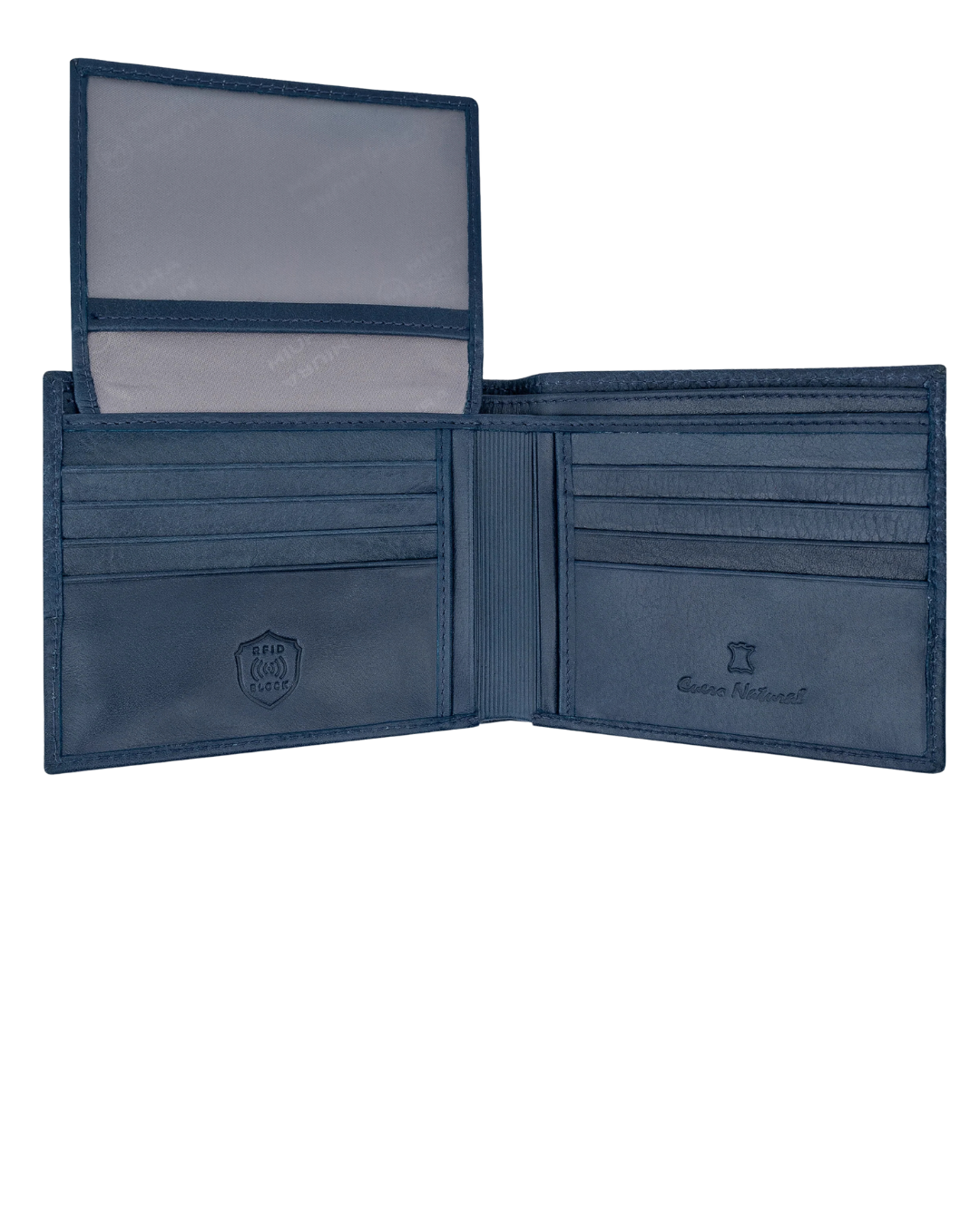 BILLETERA MIURA LUCIANO AZUL
