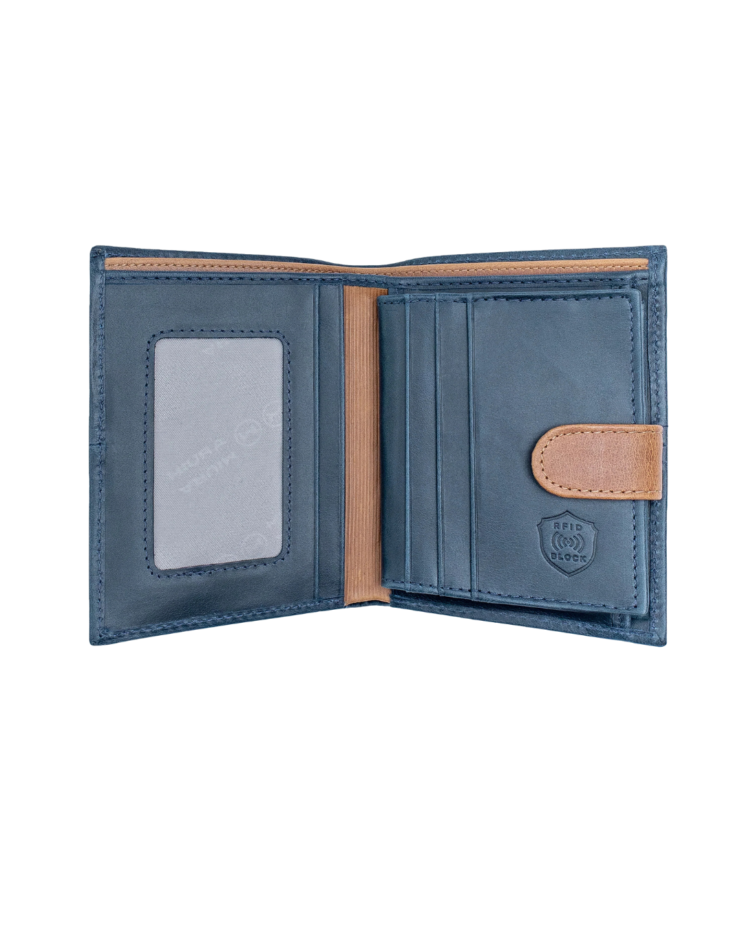 BILLETERA MIURA LUIGI AZUL