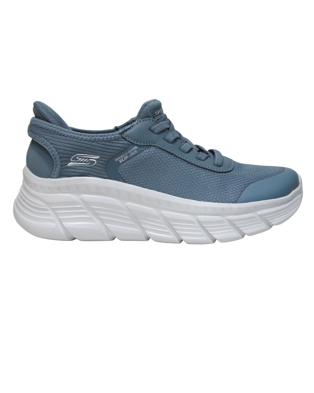 ZAPATILLA SKECHERS 117391 AZUL PETROLEO