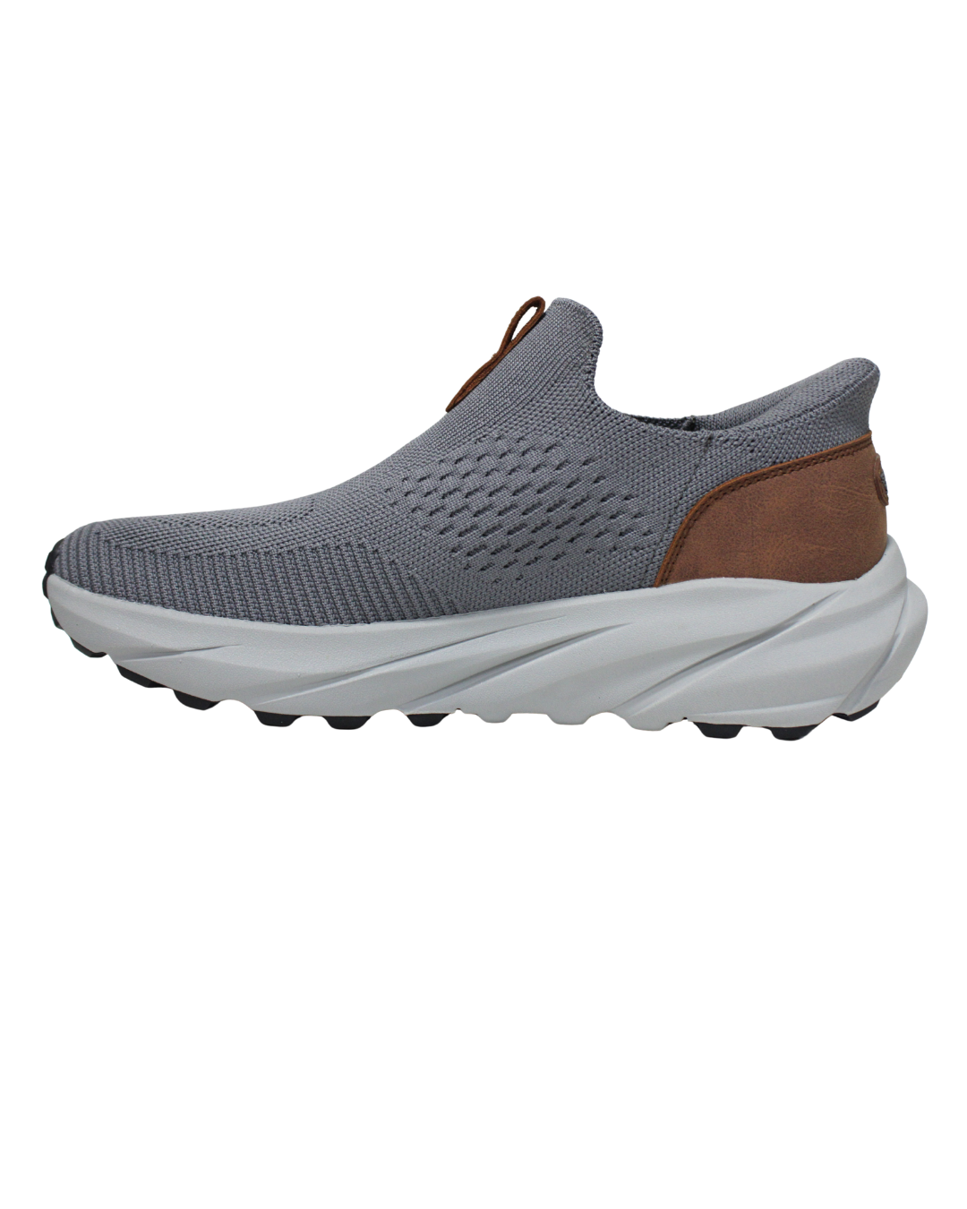 ZAPATILLA MOCASIN SKECHERS MILTON 211145 GRIS