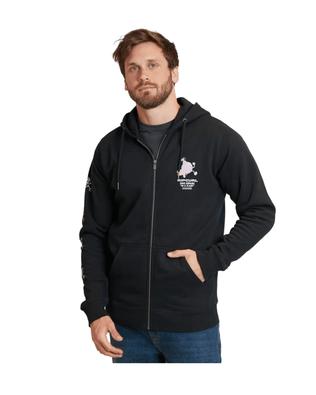 POLERON RIP CURL 60183 NEGRO