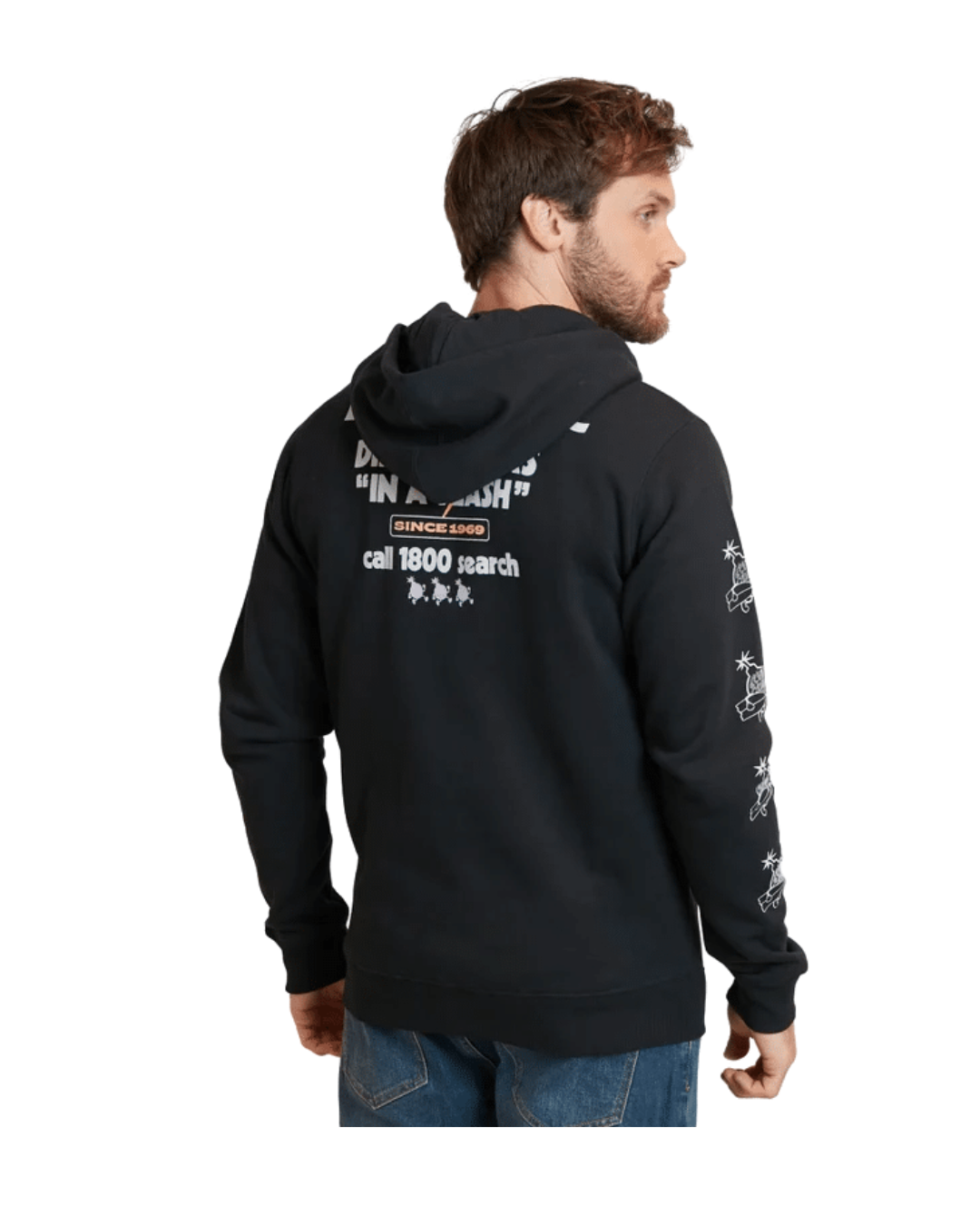 POLERON RIP CURL 60183 NEGRO