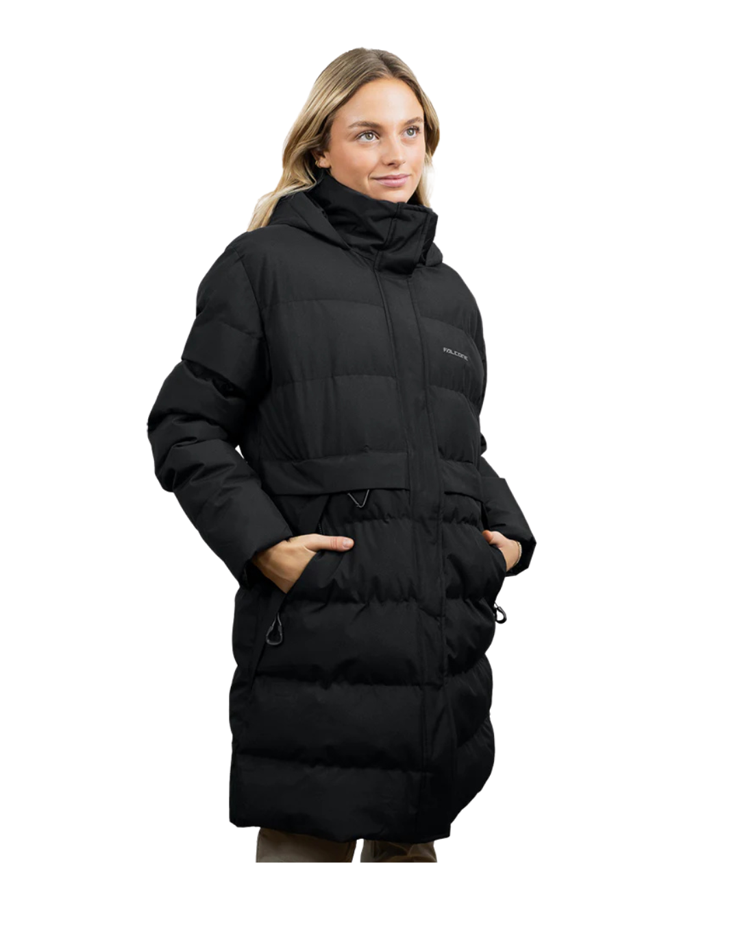 PARKA LARGA FALCONE VENTURESOME PK1W NEGRO